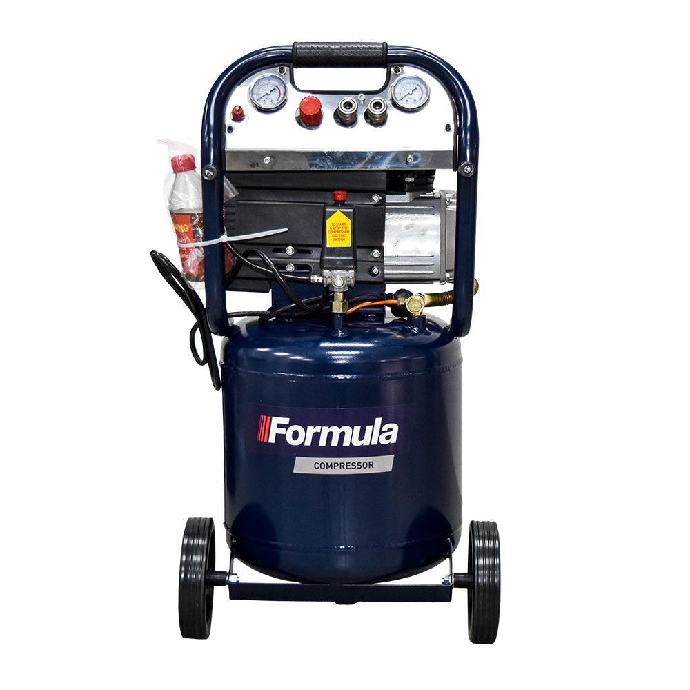 Formula Compressor 2Hp Vert Tank 6.7Cfm / 190Lpm Disp 40L