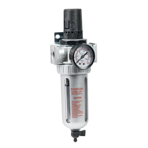 Iwata 2Spray Air Filter Regulator With Gauge 1/4"