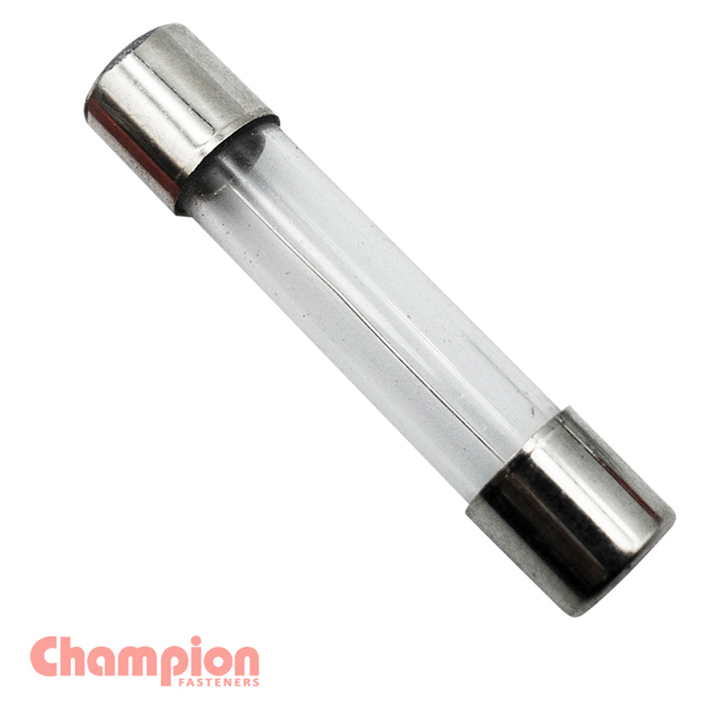 Champion 1Ag 2Amp Glass Fuse - 50Pk