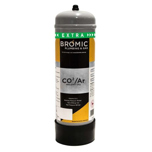 Bromic Co2/Argon Gas Welding Cylinder 2.2 Litre