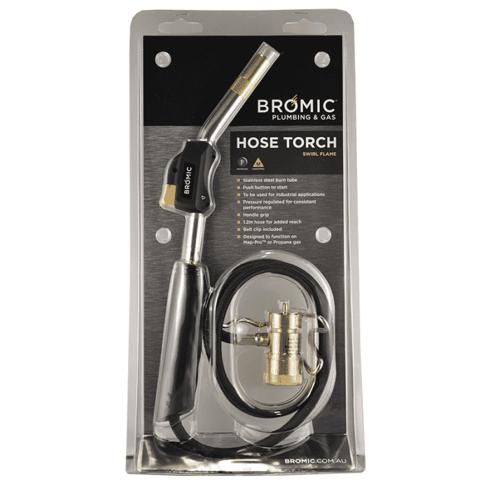 Bromic 1.2M Gas Hose And Torch (Map-Pro/Propane)