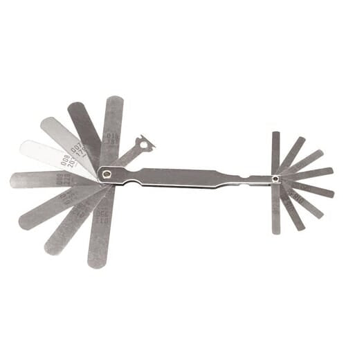 Ampro Tappet & Ignition Gauge 18 Blade (0.102-0.381; 0.305-1.02Mm)