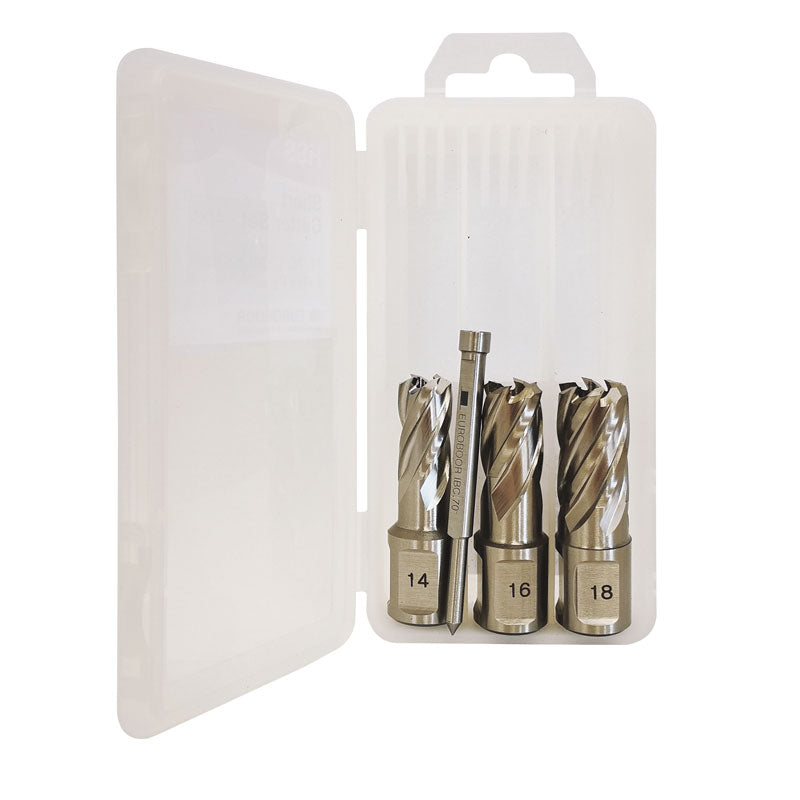 Euroboor Annular Cutter Set 4Pc