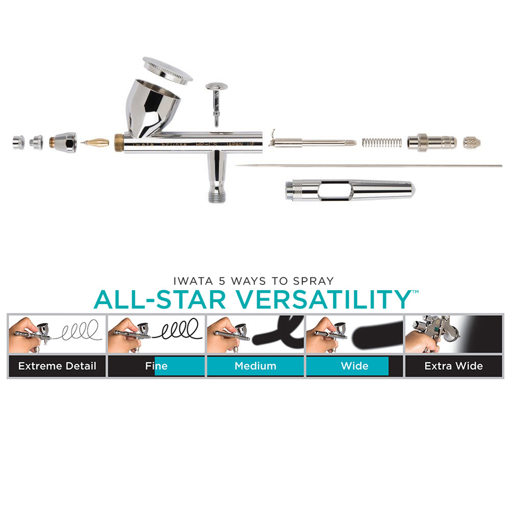 Iwata Gravity Airbrush Eclipse 0.35Mm Ecl4500