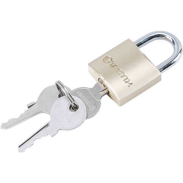 Tactix Padlock 30Mm (1-3/16In) Brass