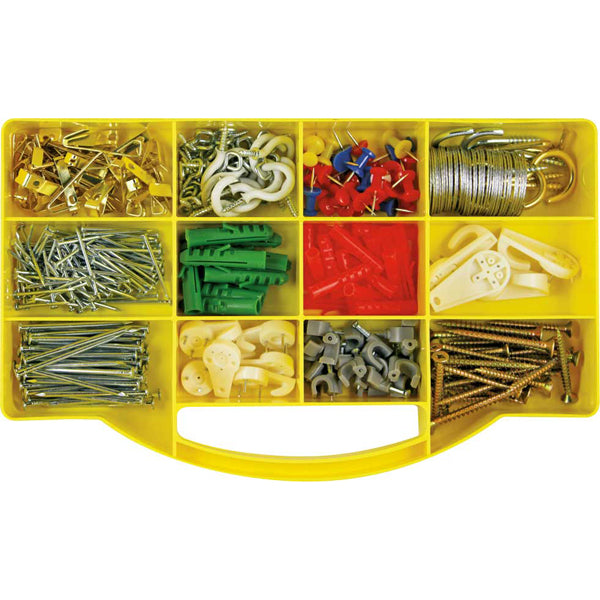 Champion Gj Grab Kit 360Pc Pin-Hook-Nail Wire & Anchor Kit