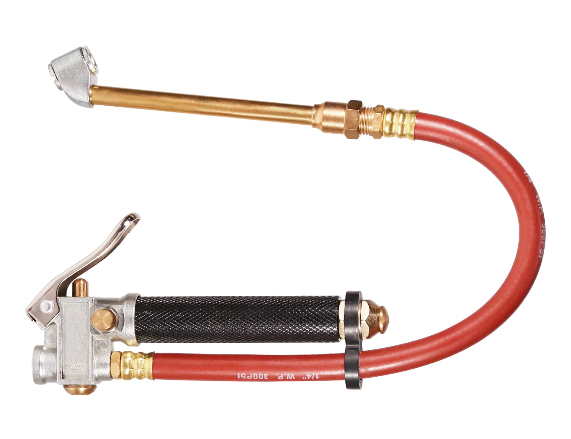 Ampro Tyre Inflator With Gauge 10-120Lb