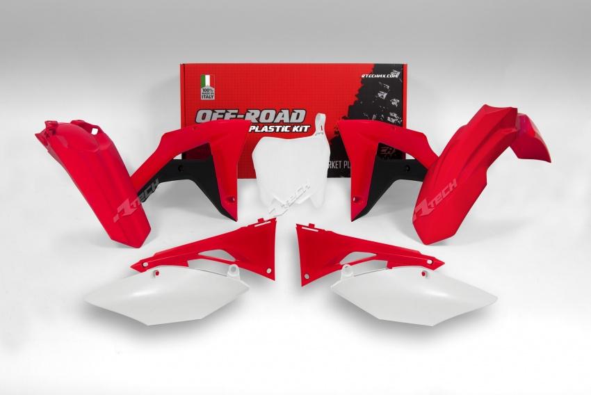 Plastics Kit Rtech 6 Piece Includes Airbox Covers Crf450Rx 17-18 Std Colours