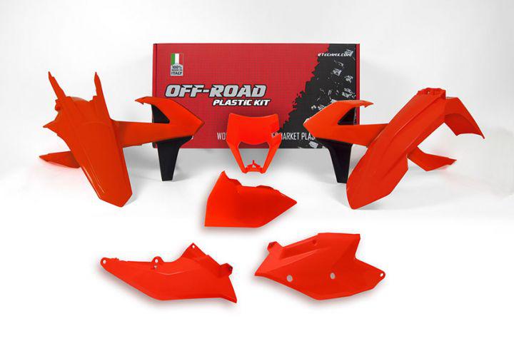 Plastics Kit Rtech Ktm 250Exc 250Exc Tpi 250Excf 300Exc 300Exc Tpi 350Excf 450Excf 500Excf 17-19