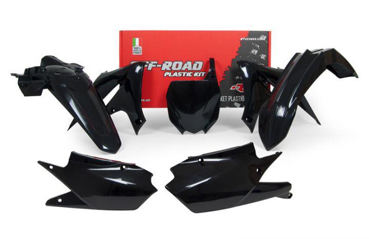 Plastic Kit Rtech Yamaha Yz450F 18-21 Yz250F Yz450Fx 19-21 Yz250Fx 20-21 Black