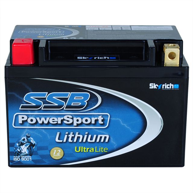 Motorcycle And Powersports Battery Lithium Ion 12V 180Cca By Ssb Lightweight Lithium Ion Phosphate