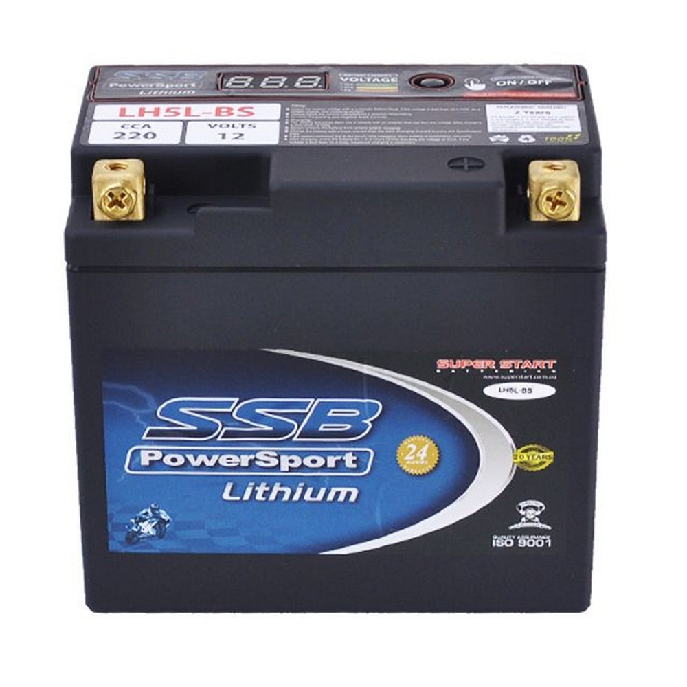 Motorcycle And Powersports Battery 12V 240Cca Ssb High Performance Lithium Ion
