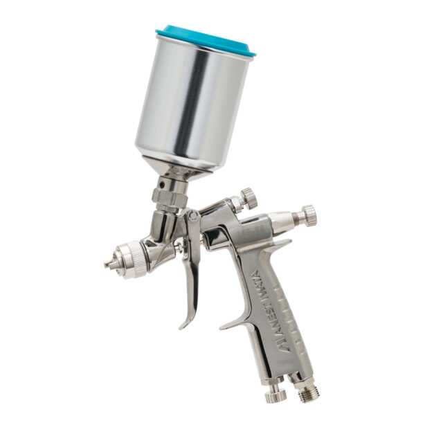 Iwata Gravity Spraygun Lph80 0.6Mm E2 Cap + 150Ml Alu Pot