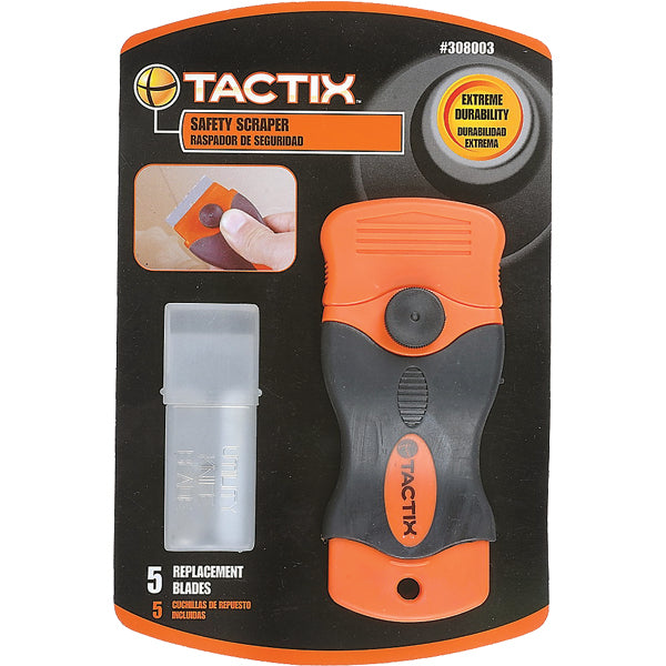 Tactix Scraper W/ 5Pc Blade