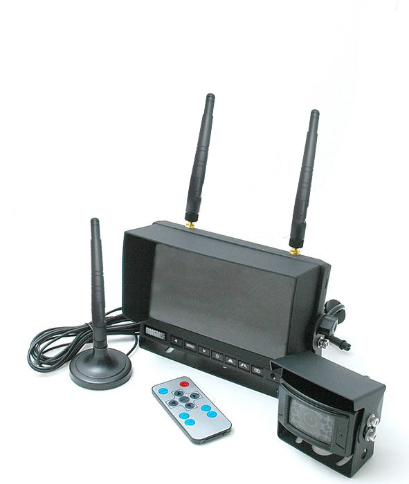 Mongoose Wireless 7" Commercial Hd Monitor + 1 Camera (For Up To 4 Cameras)