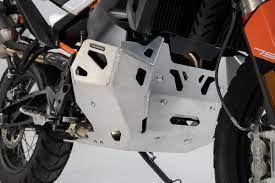 Skid Plate Sw Motech 4Mm Aluminum Alloy Ktm 790 Adventure, Adventure R, 890 Adventure, Adventure R