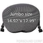 Motorcycle Gel Seat Cushion Jusit Jumbo 43Cm X 33Cm