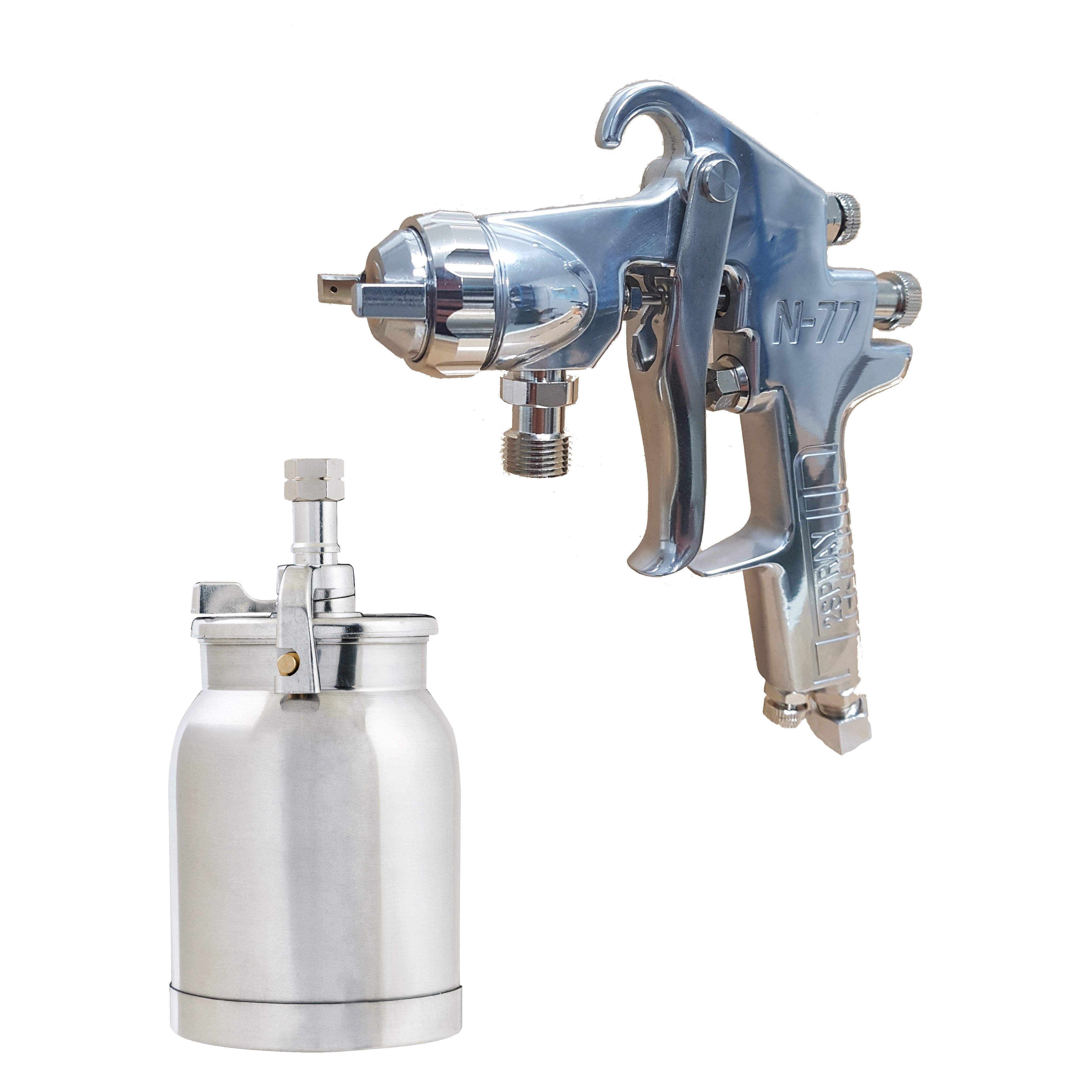 Iwata 2Spray Suction Spraygun N77 2.5Mm + 1L Ps1000 Pot