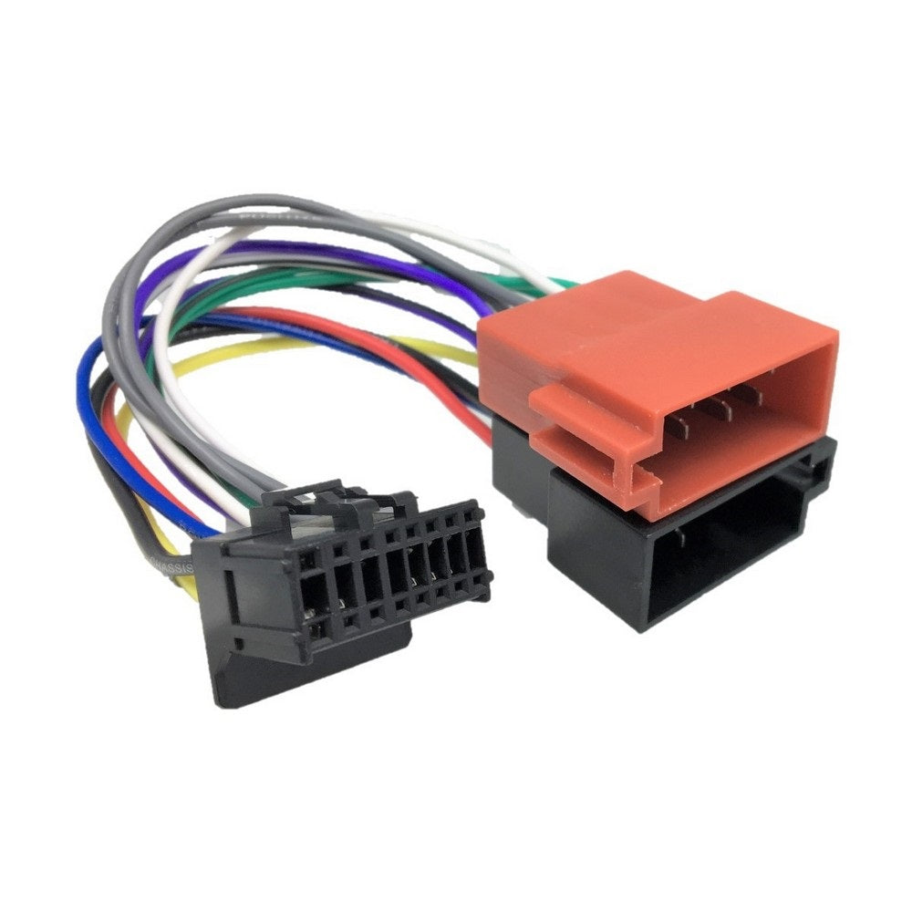 Pioneer To Iso (16 Pin 2 L. 14 Sq.Side Fuse Cov.)