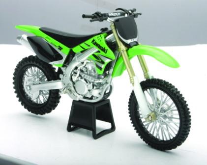 Model Dirt Bike Kawasaki Kx450F 1:12 Scale By New Ray