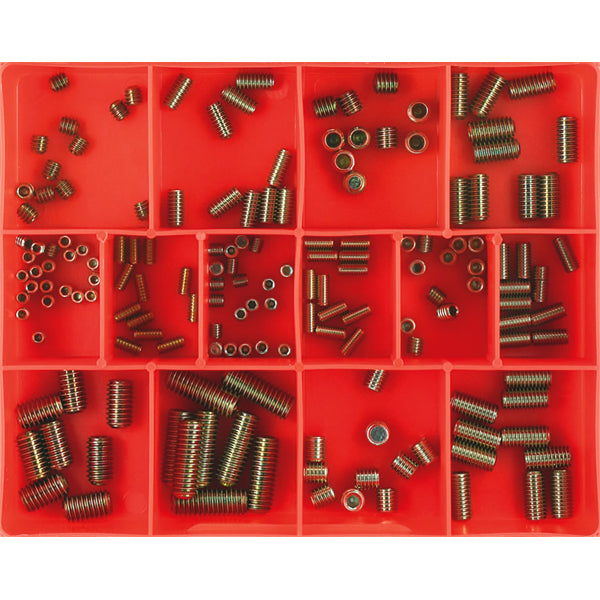 Champion 164Pc Socket Grub Screw Assortment (Mm Gr8.8 & Bsw)