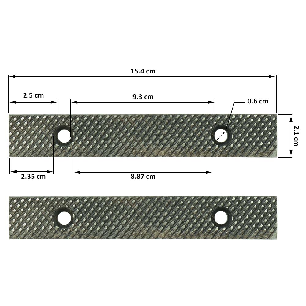 Groz  Spare Jaws - Gz35403 6In / 150Mm Vice (Pair)