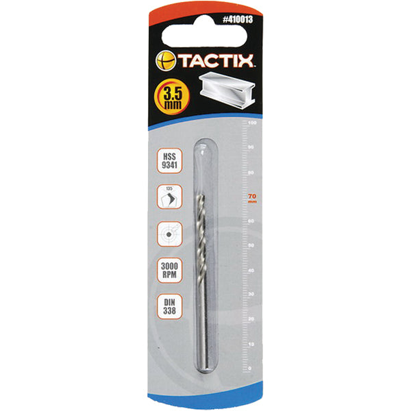 Tactix Hss Twist Drill 3.5Mm