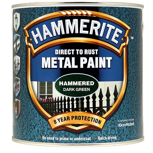Hammerite Hammered 2.5Litre Dark Green