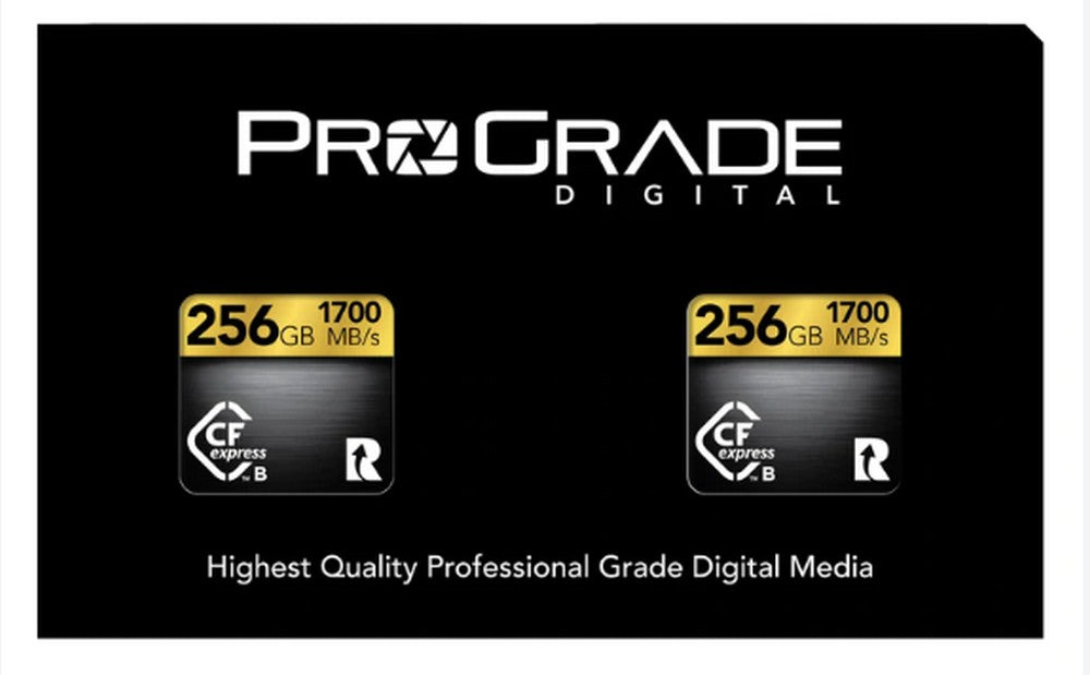 Prograde Digital Cfexpress Type B Gold 256Gb R1700Mb/S W1400Mb/S 2Pk