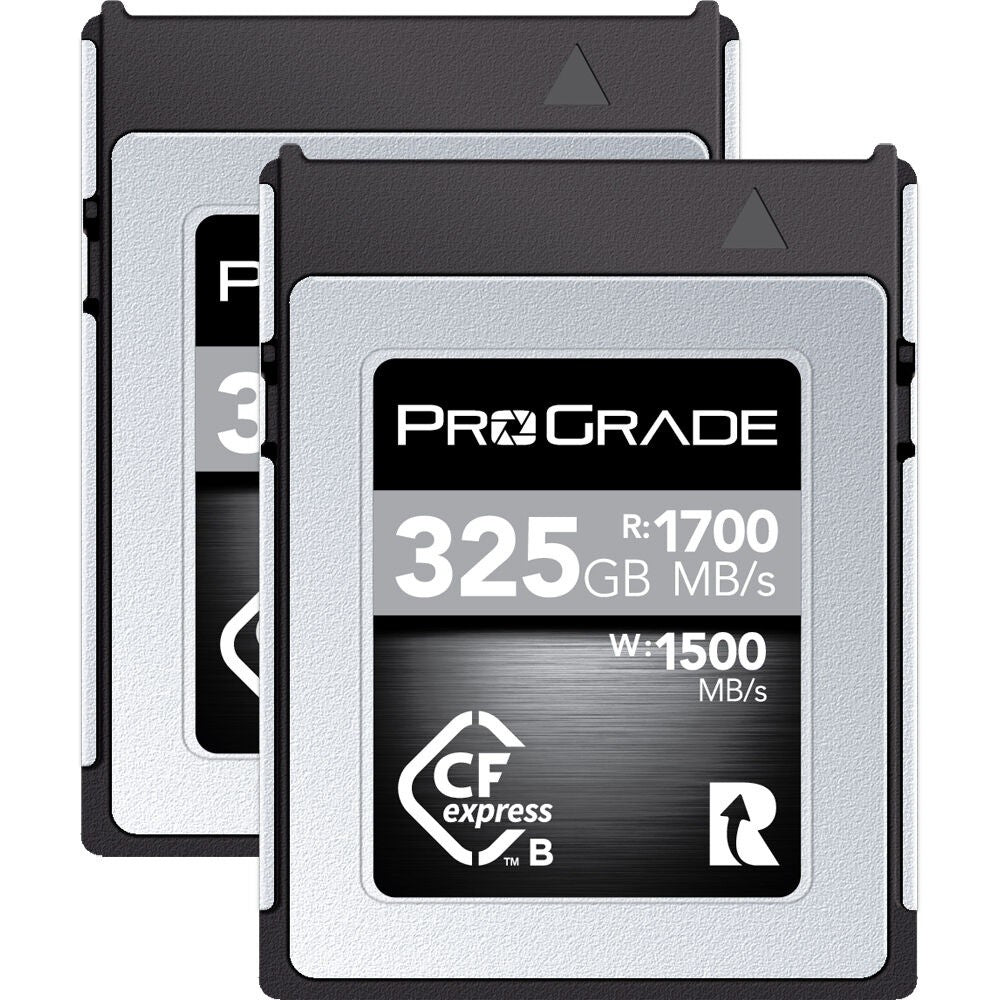 Prograde Digital Cfexpress Type B Cobalt 325Gb R1700Mb/S W1500Mb/S 2Pk