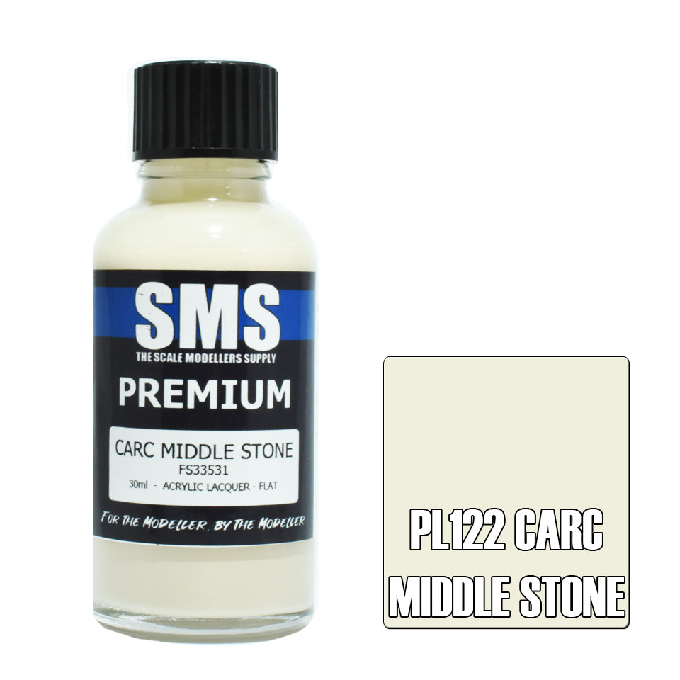 Air Brush Paint 30Ml Premium Carc Middle Stone Acrylic Lacquer Scale Modellers Supply
