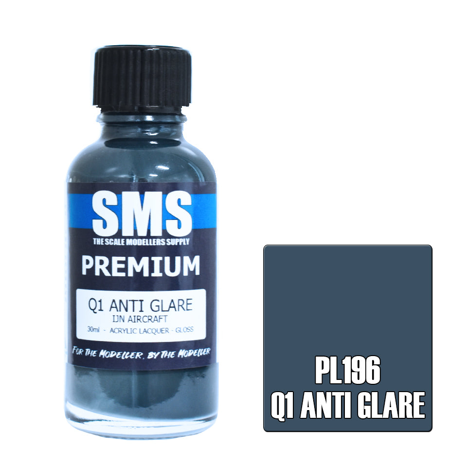 Air Brush Paint 30Ml Premium Q1 Anti Glare Acrylic Lacquer Scale Modellers Supply