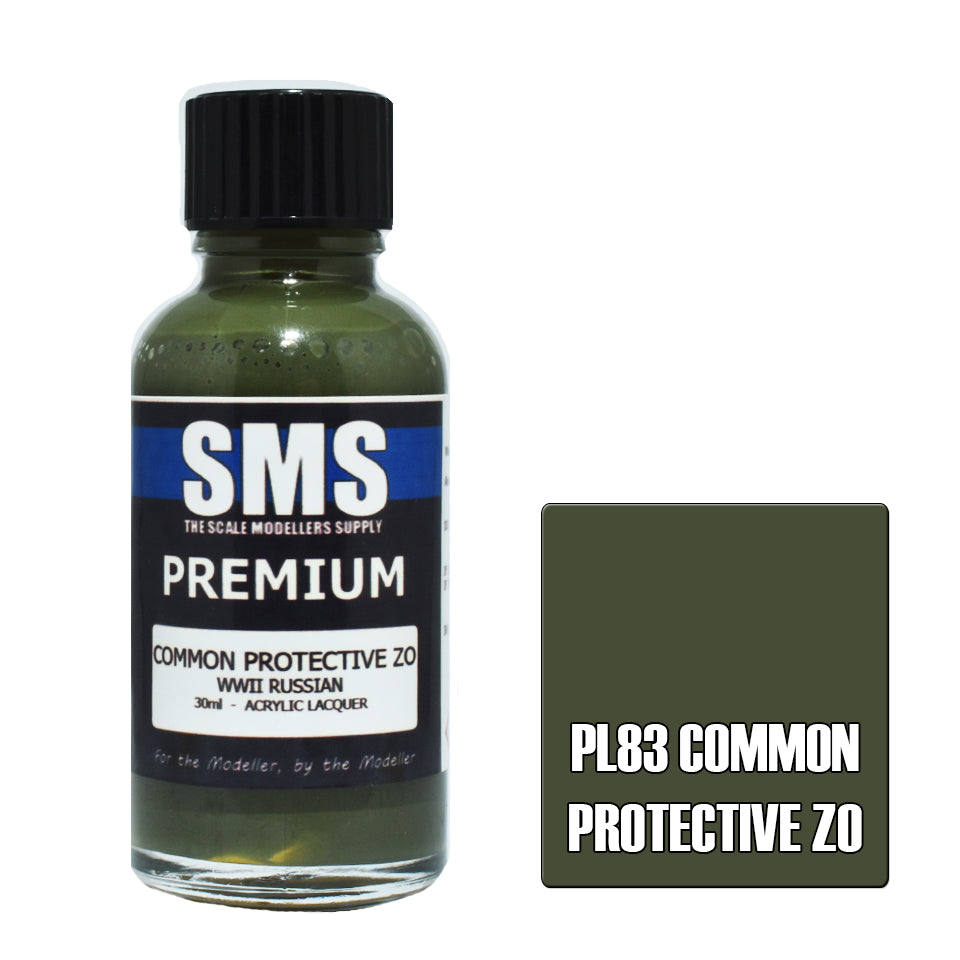 Air Brush Paint 30Ml Premium Common Protective Zo Acrylic Lacquer Scale Modellers Supply