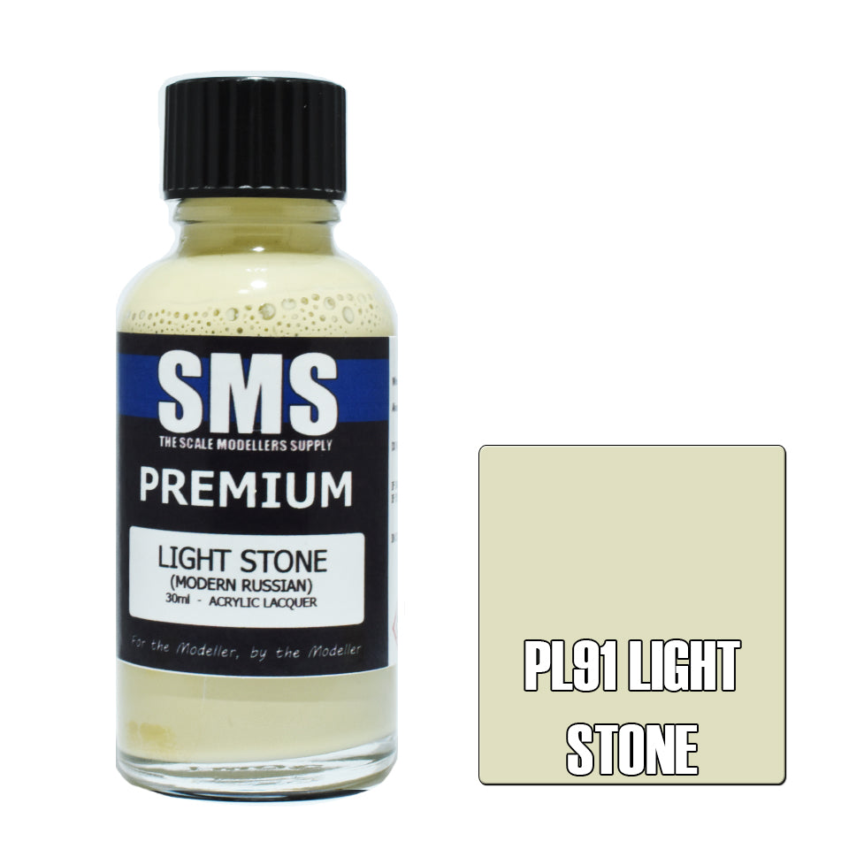 Air Brush Paint 30Ml Premium Light Stone Acrylic Lacquer Scale Modellers Supply