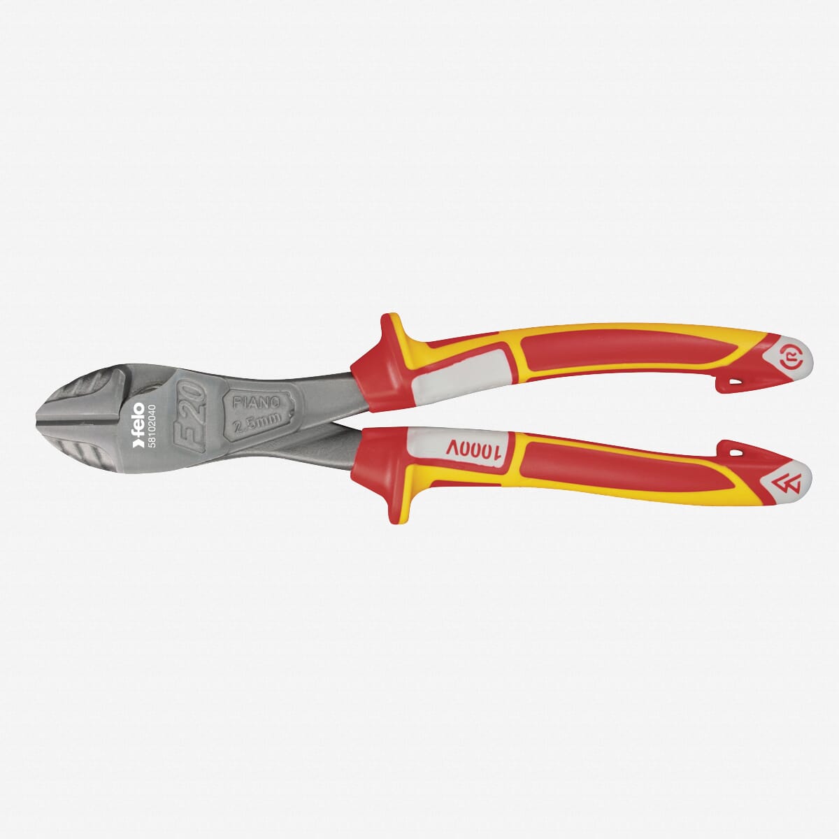 Felo Heavy Duty Diagonal Nippers Vde 200Mm