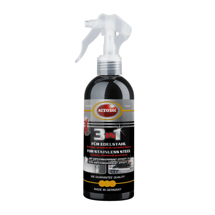Autosol 3 In 1 For Stainless Steel Cleaner 250Mls
