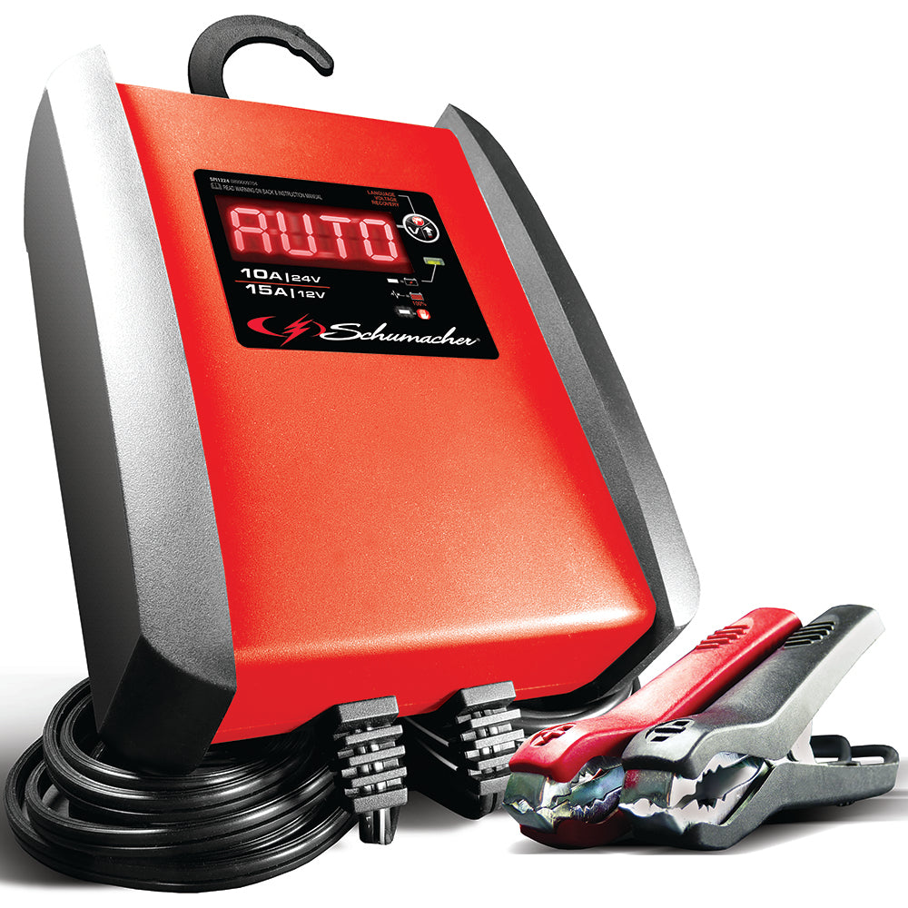 Schumacher Spi 12/24V-15/10A Battery Charger