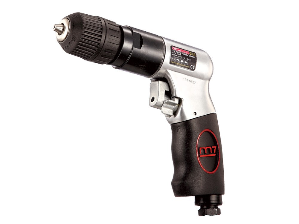 M7 Reversible 3/8" Air Drill With Keyless Chuck