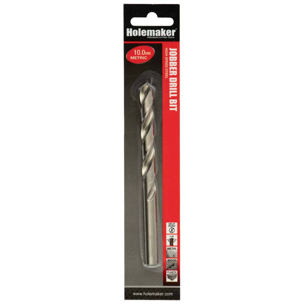 Holemaker Jobber Drill 10.0Mm - 1Pc (Carded)
