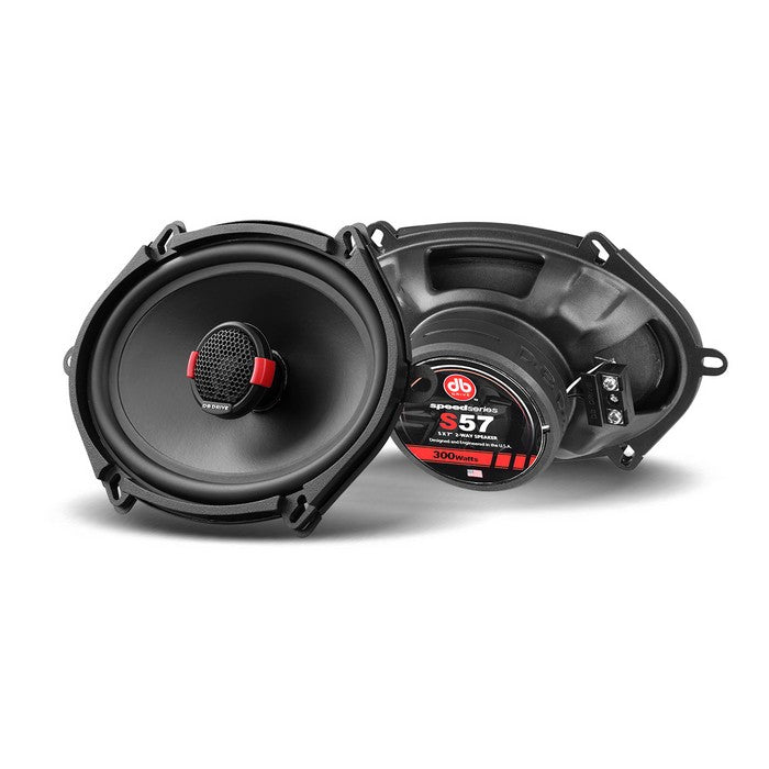 Db Drive 5X7" Speakers 65W Rms Pair Speed Series Coaxial
