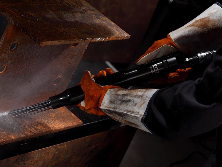 M7 Air Needle Scaler Straight 4600Bpm 28Mm Stroke