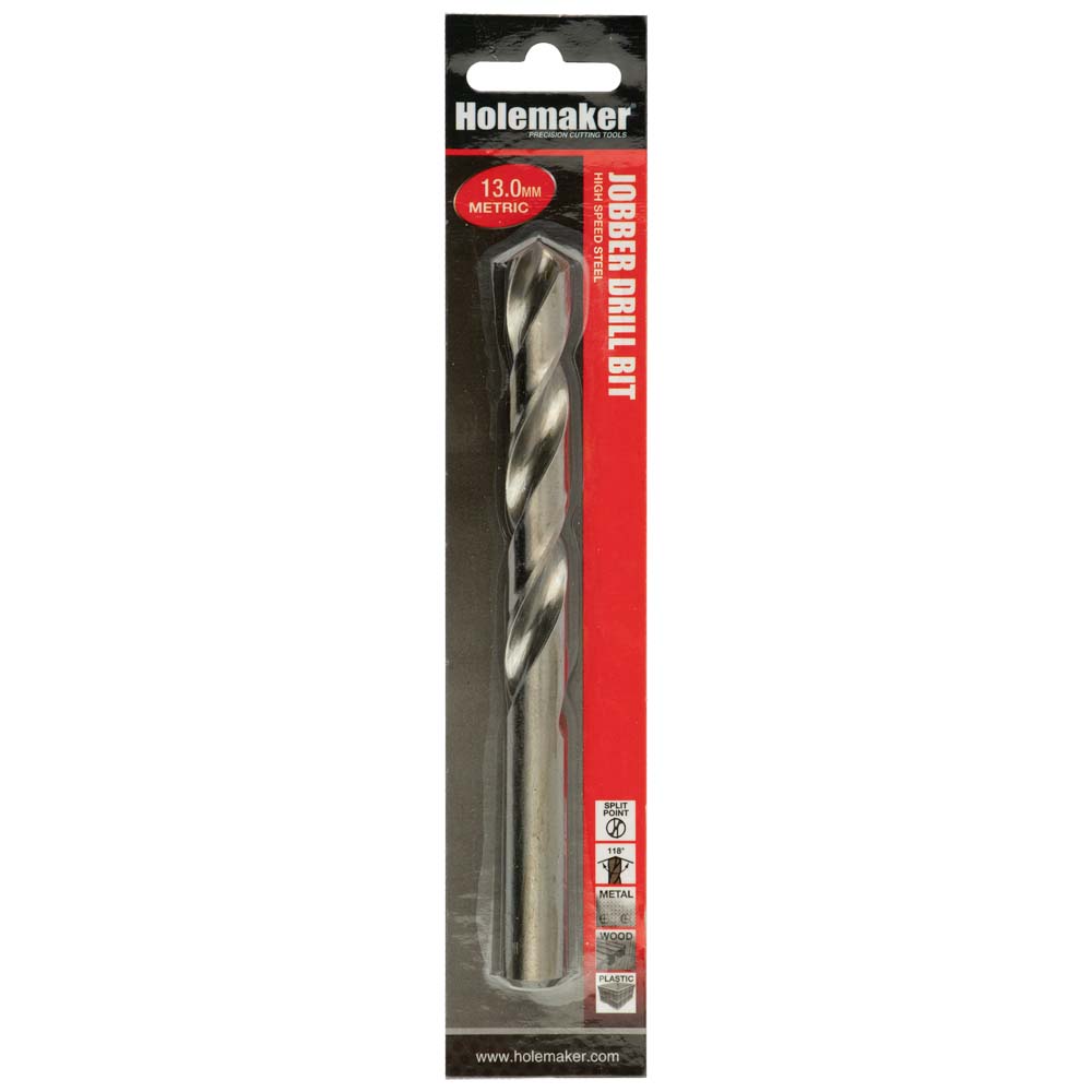 Holemaker Jobber Drill 13.0Mm - 1Pc (Carded)