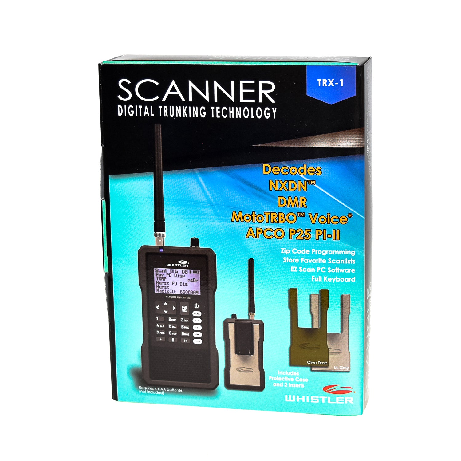 Whistler Digital Handheld Scanner Radio
