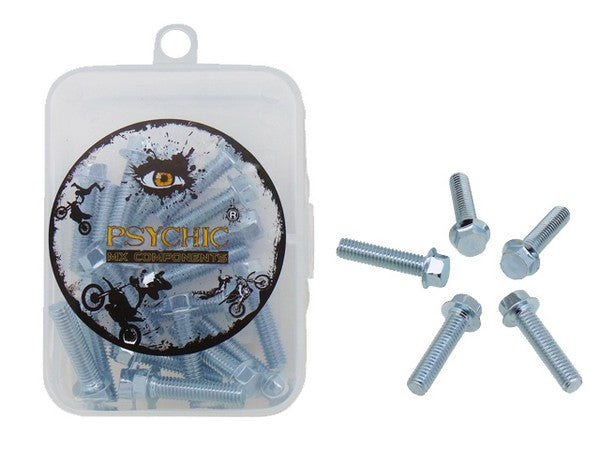 Psychic Bolts 6X25Mm 8Mm Head  25 Pack