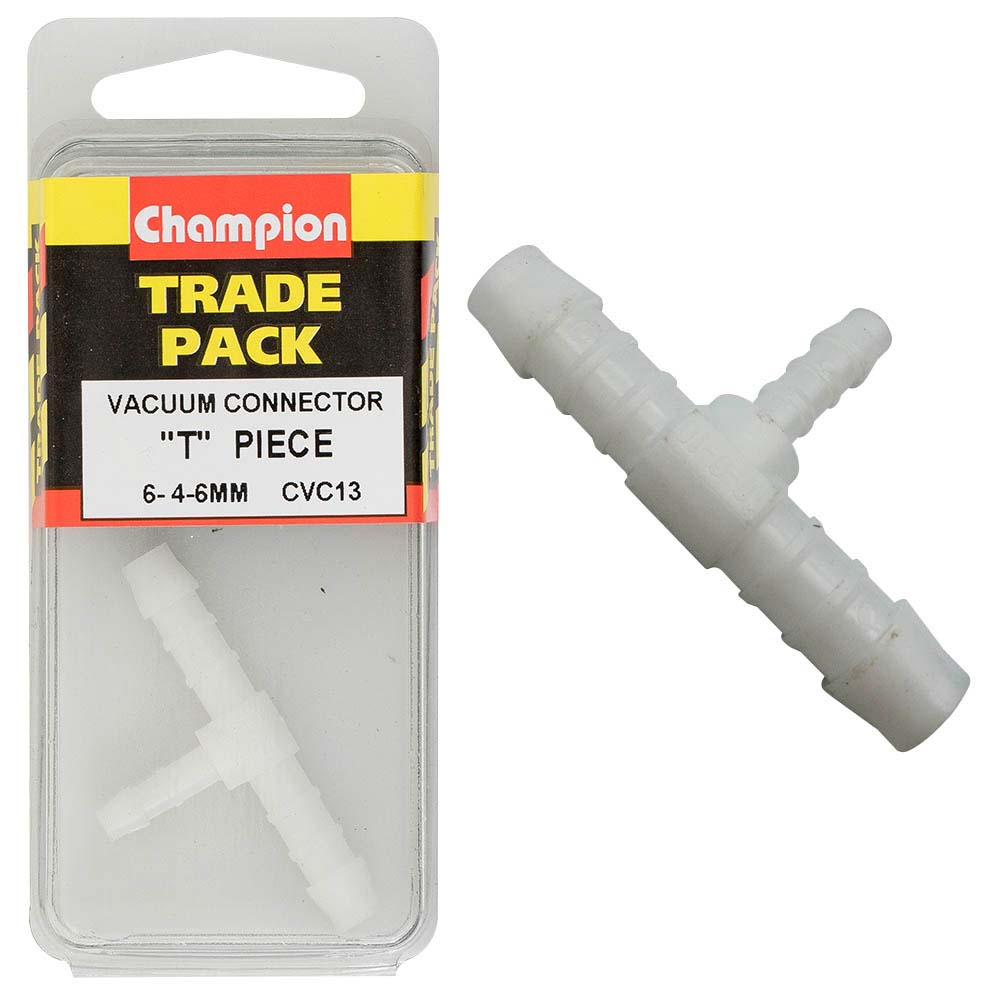 Champion Vacuum Hose - Reduc. T 6Mm X 4Mm X 6Mm