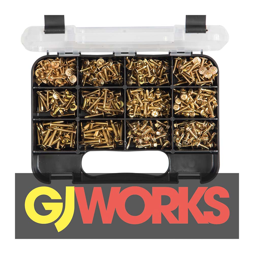 Champion Gj Grab Kit 460Pc Self-Drilling Screws