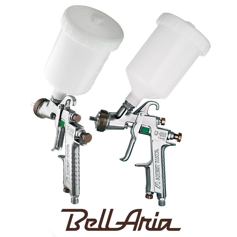 Iwata Gravity Spraygun W400 Bell Aria 1.2Mm + 600Ml Pot