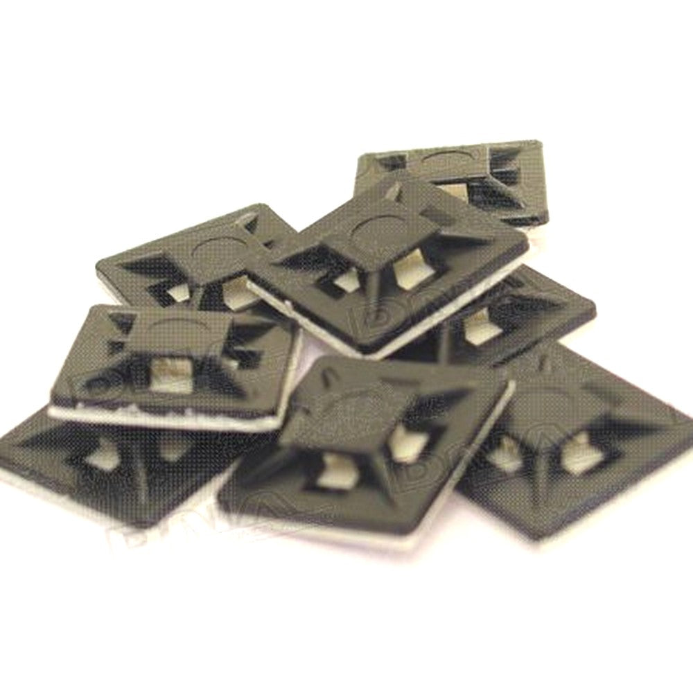 Cable Tie Base Adhesive (100 Pack)