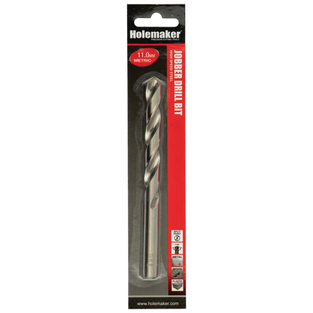 Holemaker Jobber Drill 11.0Mm - 1Pc (Carded)