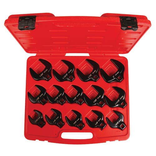 Ampro Crowsfoot Wrench Set 1/2"Dr 1.1/16"-2" 14Pc